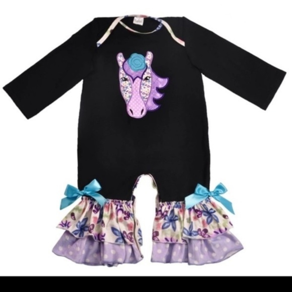 24 hr DROP Baby Girl 12 Month Outfit Boutique
